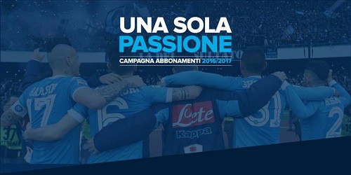 Napoli campagna abbonamenti 2016-17