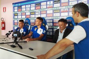 Pescara Calcio presentazione di Manaj e Biraghi