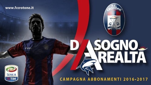 Crotone campagna abbonamenti 2016-2017