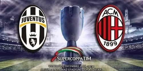 Juventus-Milan Supercoppa TIM