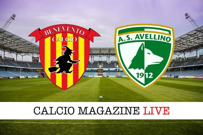 Benevento-Avellino cronaca e risultato in diretta della partita