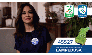 Maria Grazia Cucinotta sostiene The Bridge – Un Ponte per Lampedusa Cucinotta