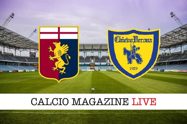 Genoa-Chievo: risultato e tabellino in tempo reale