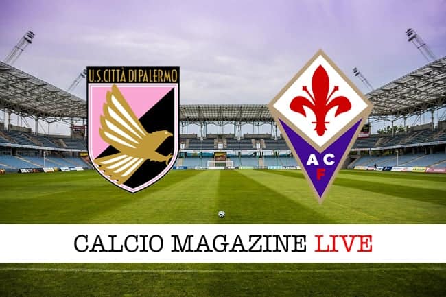 Palermo-Fiorentina: risultato e tabellino in tempo reale