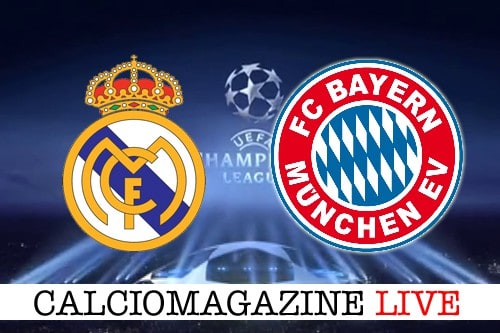 Real Madrid-Bayern Monaco