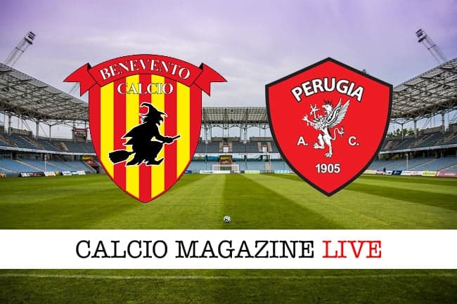 Benevento-Perugia cronaca in diretta, risultato e tabellino in tempo reale