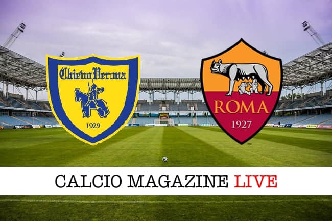 Chievo-Roma cronaca diretta: risultato e tabellino in tempo reale