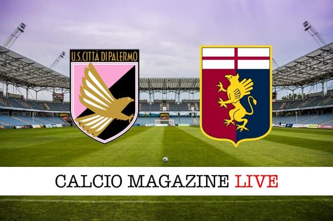 Palermo-Genoa live: risultato e tabellino in tempo reale