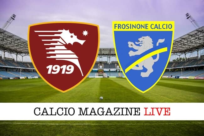 Salernitana Frosinone cronaca diretta live risultato in tempo reale