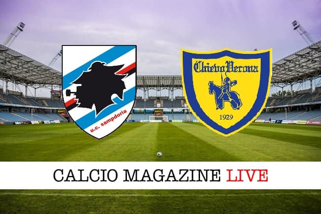 Sampdoria - ChievoVerona, le formazioni ufficiali