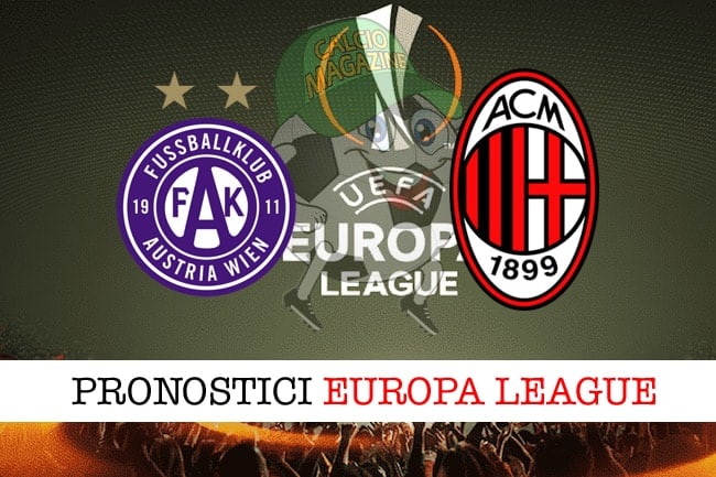 Austria Vienna-Milan: pronostico e quote per le scommesse