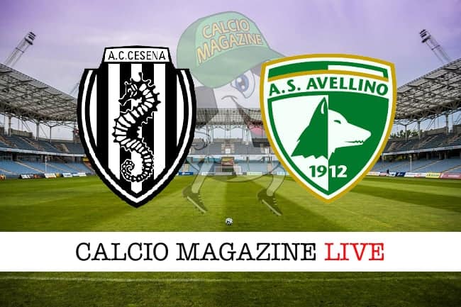 Cesena-Avellino: probabili formazioni, cronaca e risultato in tempo reale