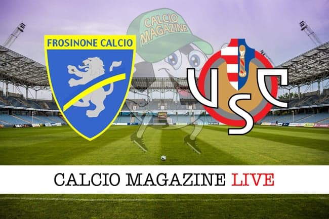 Frosinone Cremonese cronaca diretta live risultato in tempo reale