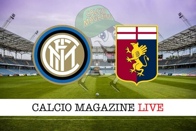 Inter Genoa cronaca diretta live risultato in tempo