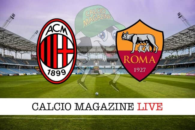 Milan-Roma 0-2, il tabellino