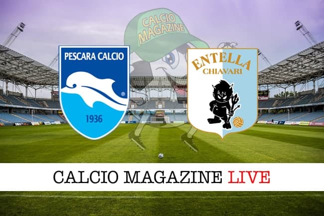 Pescara-Virtus Entella 2-2, il tabellino
