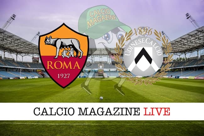 Roma Udinese cronaca diretta live risultato tempo reale