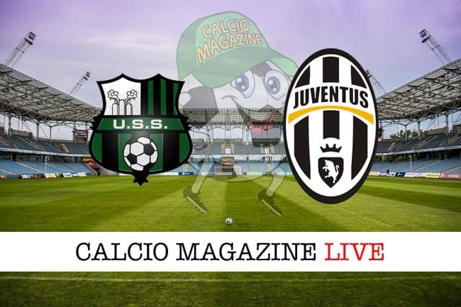 Sassuolo-Juventus: cronaca in tempo reale, risultato e tabellino