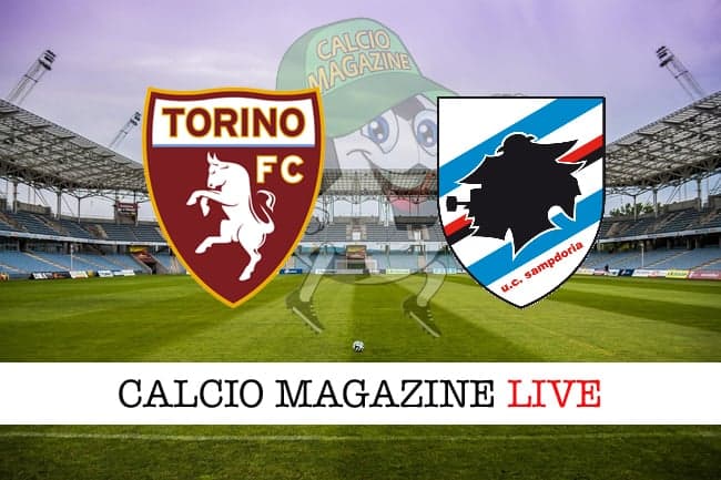 Torino Sampdoria cronaca diretta live risultato tempo reale