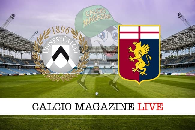 Udinese Genoa cronaca diretta live risultato in tempo reale