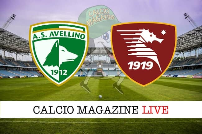 Avellino-Salernitana: probabili formazioni, cronaca e risultato in diretta