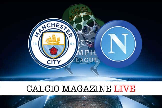 Manchester City-Napoli: cronaca e risultato in tempo reale