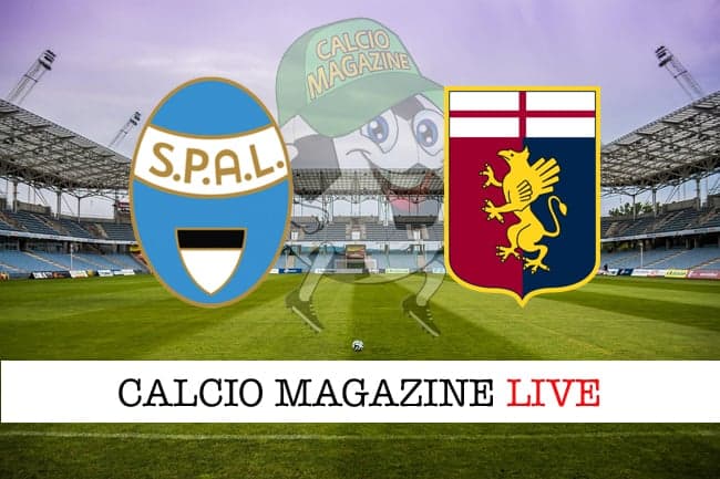 Spal Genoa cronaca diretta live risultato in tempo reale