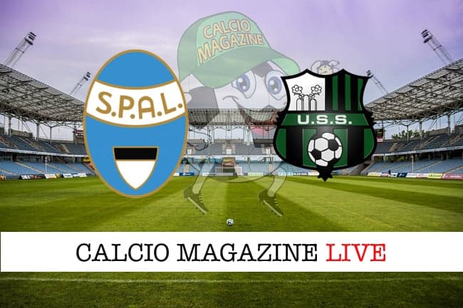 Spal Sassuolo live cronaca risultato tempo reale
