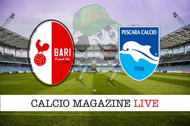 Bari-Pescara 1-0, il tabellino