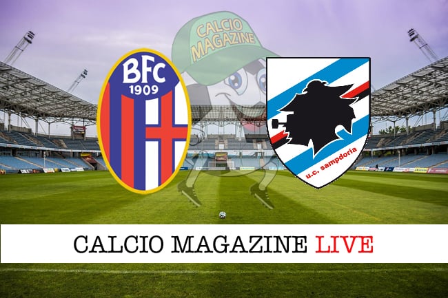 Bologna - Sampdoria 2-1, il tabellino