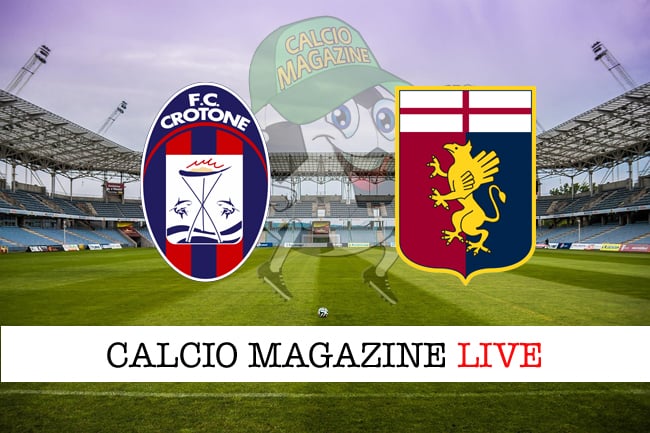 Crotone-Genoa 0-1, il tabellino