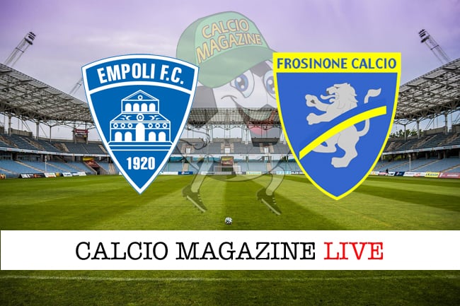 Empoli-Frosinone 3-3, il tabellino: doppietta in pieno recupero per Caputo