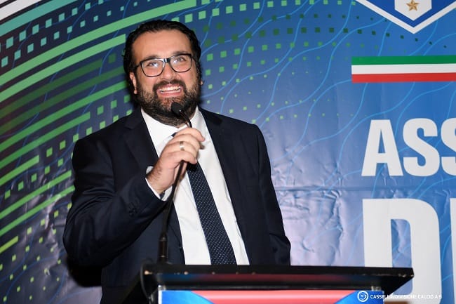 Il Presidente della Divisione Calcio a cinque, Andrea Montemurro