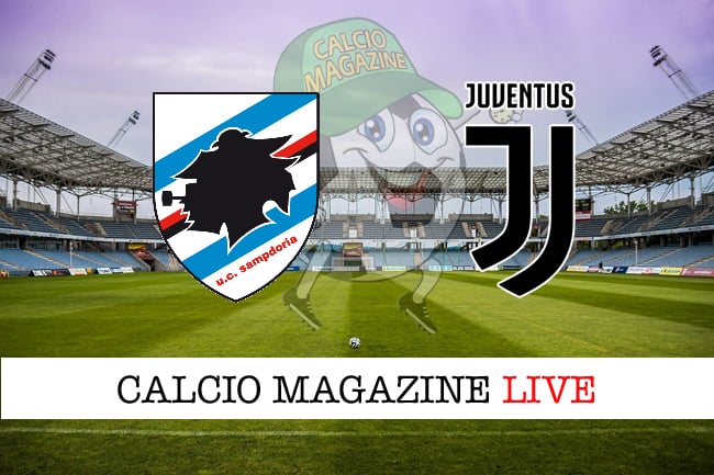 Sampdoria Juventus cronaca diretta live risultato in tempo reale