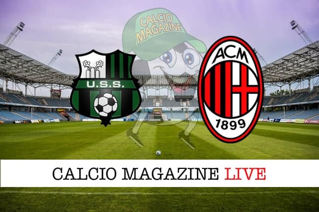 Sassuolo-Milan 0-2, il tabellino