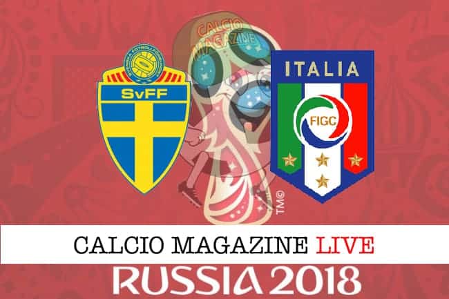 Svezia-Italia 1-0, il tabellino