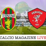 Ternana Perugia cronaca diretta live risultato in tempo reale