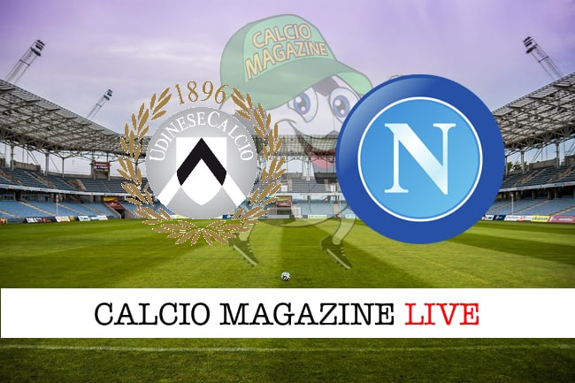 Udinese Napoli cronaca diretta risultato tempo reale