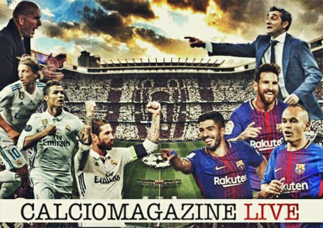 Real Madrid-Barcellona cronaca diretta, risultato in tempo reale