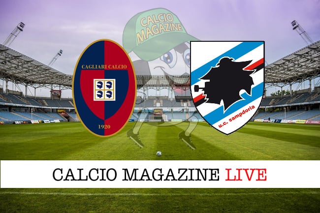 Cagliari-Sampdoria cronaca diretta, risultato in tempo reale