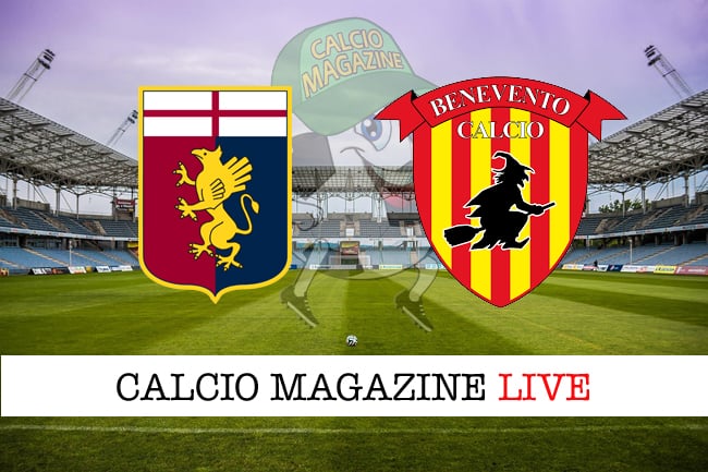 Genoa-Benevento risultato diretta, tabellino in tempo reale