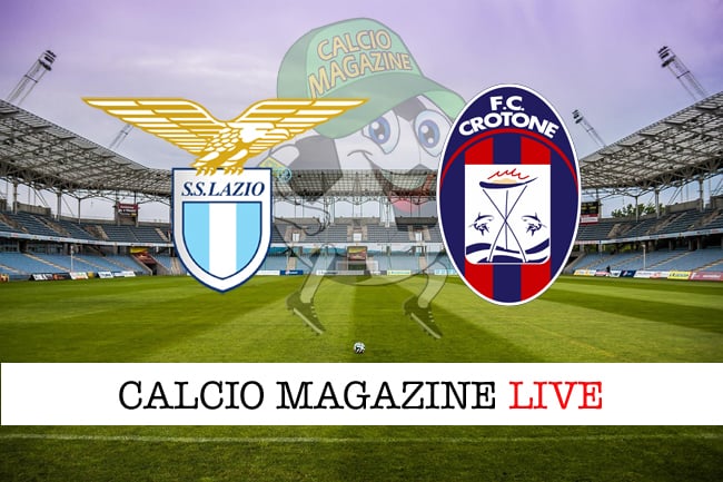 Lazio-Crotone cronaca diretta, risultato in tempo reale