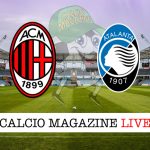 Milan Atalanta cronaca diretta risultato tempo reale