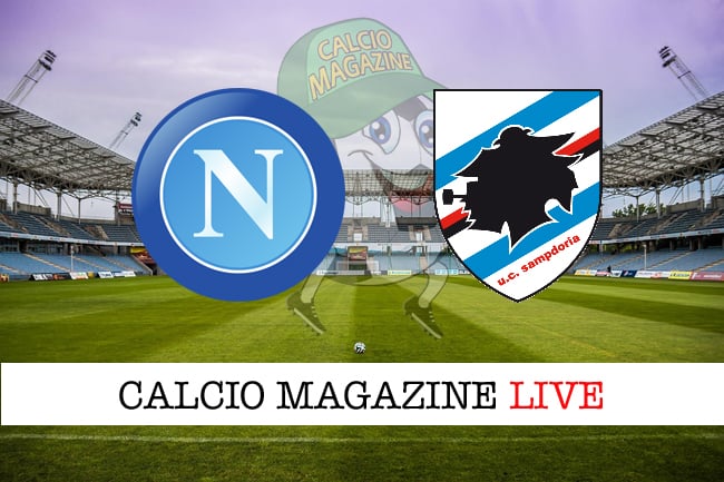 Napoli - Sampdoria 2-0, il tabellino