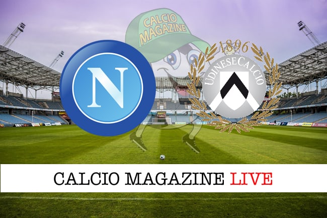 Napoli Udinese cronaca diretta live risultato in tempo reale