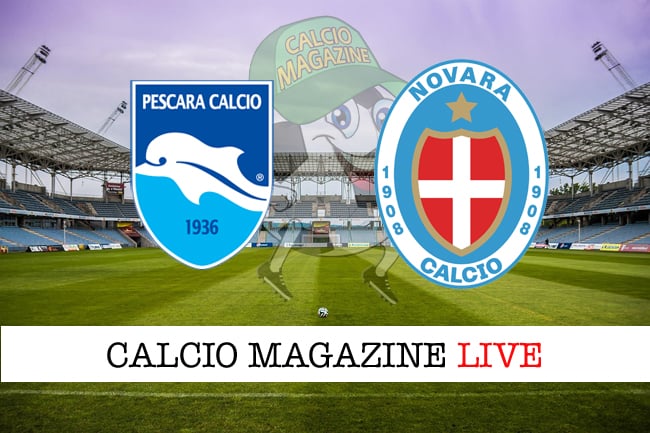 Pescara-Novara 1-0, tabellino: decide Brugman nel 1° tempo