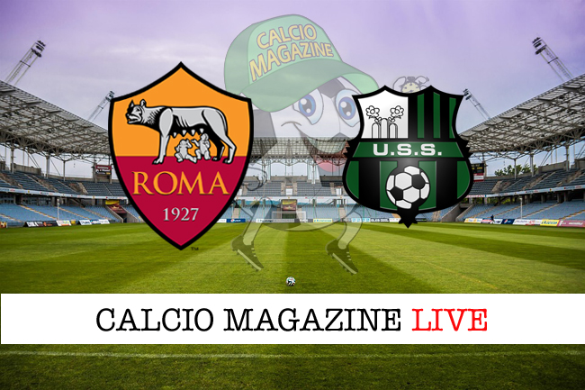 Roma - Sassuolo 3-1, il tabellino