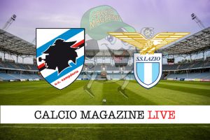 Sampdoria Lazio cronaca diretta live risultato in tempo reale