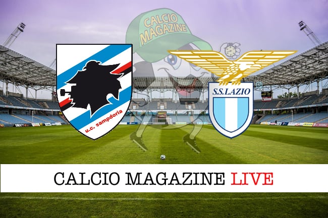 Sampdoria-Lazio cronaca diretta, risultato in tempo reale