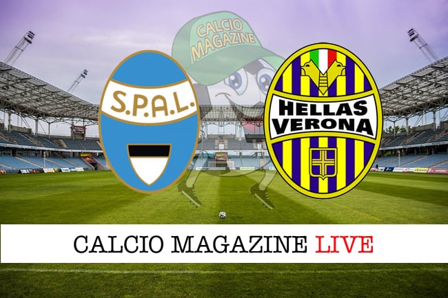 Spal-Verona in diretta: risultato e tabellino live